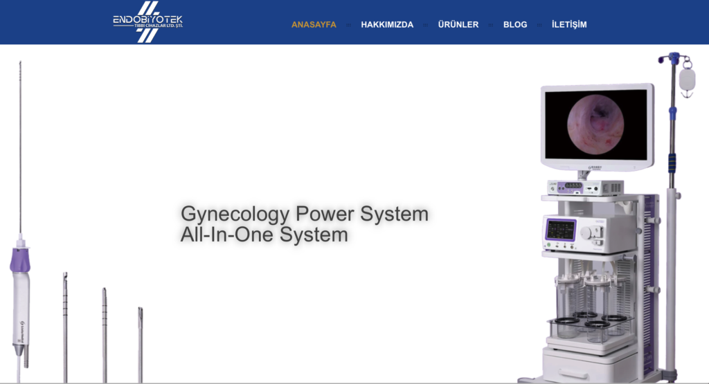 Endobiyotek Tıbbi Cihazlar Web Sitesi