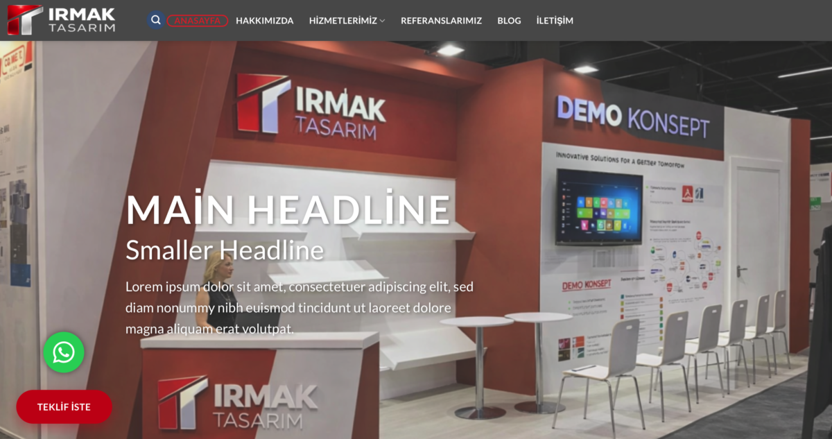 Irmak Tasarım Fuar Stant ve Stand Kurulum